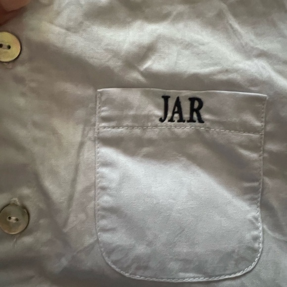 Hannah Kate Boys Light Blue Linen Button down - Picture 3 of 5